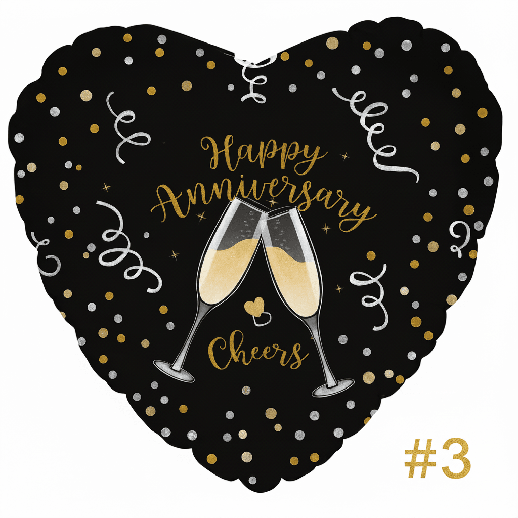 Happy Anniversary Balloon
